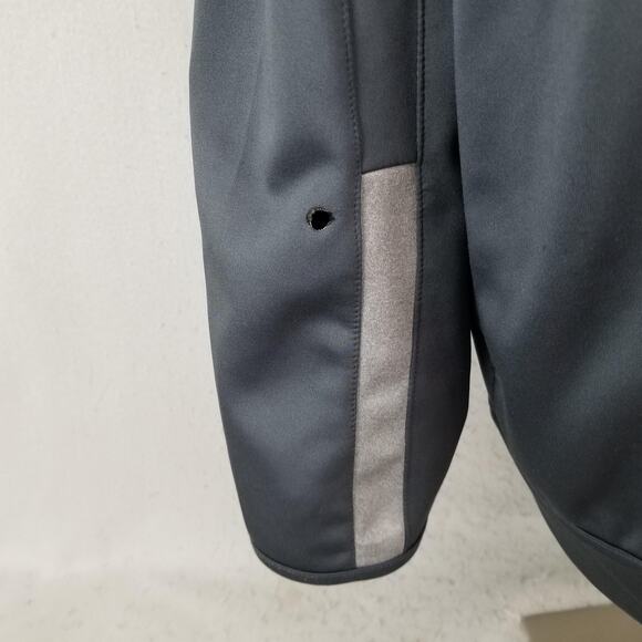 Tampa Bay Lightning Jacket Mens 2XL Gray NHL Hockey Full Zip Track Antigua - Picture 4 of 14